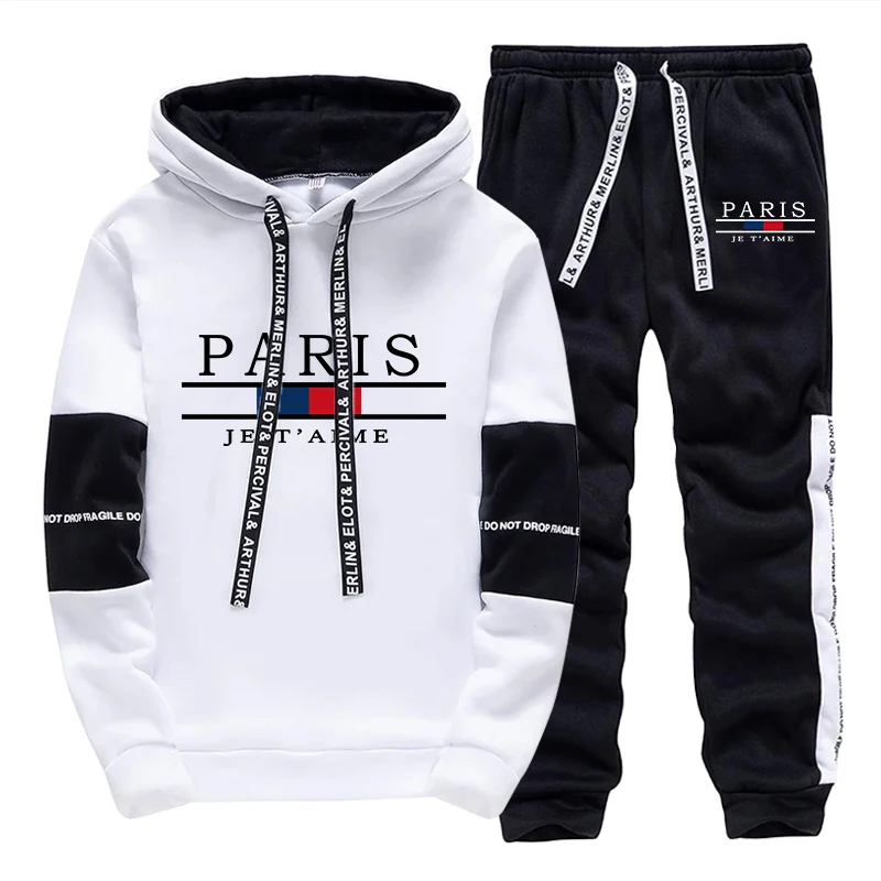 Winter Clothing For Men - Chándal Deportivo para Hombre, con Capucha