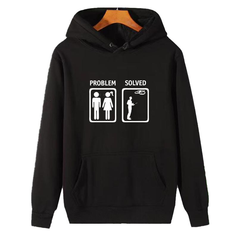 Winter Clothing Essential - Sudaderas con Capucha con Estampado de