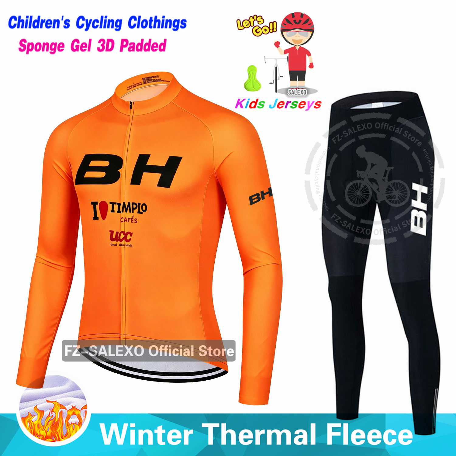 Winter Clothing Kids Sale - Conjuntos de Jersey de Ciclismo para