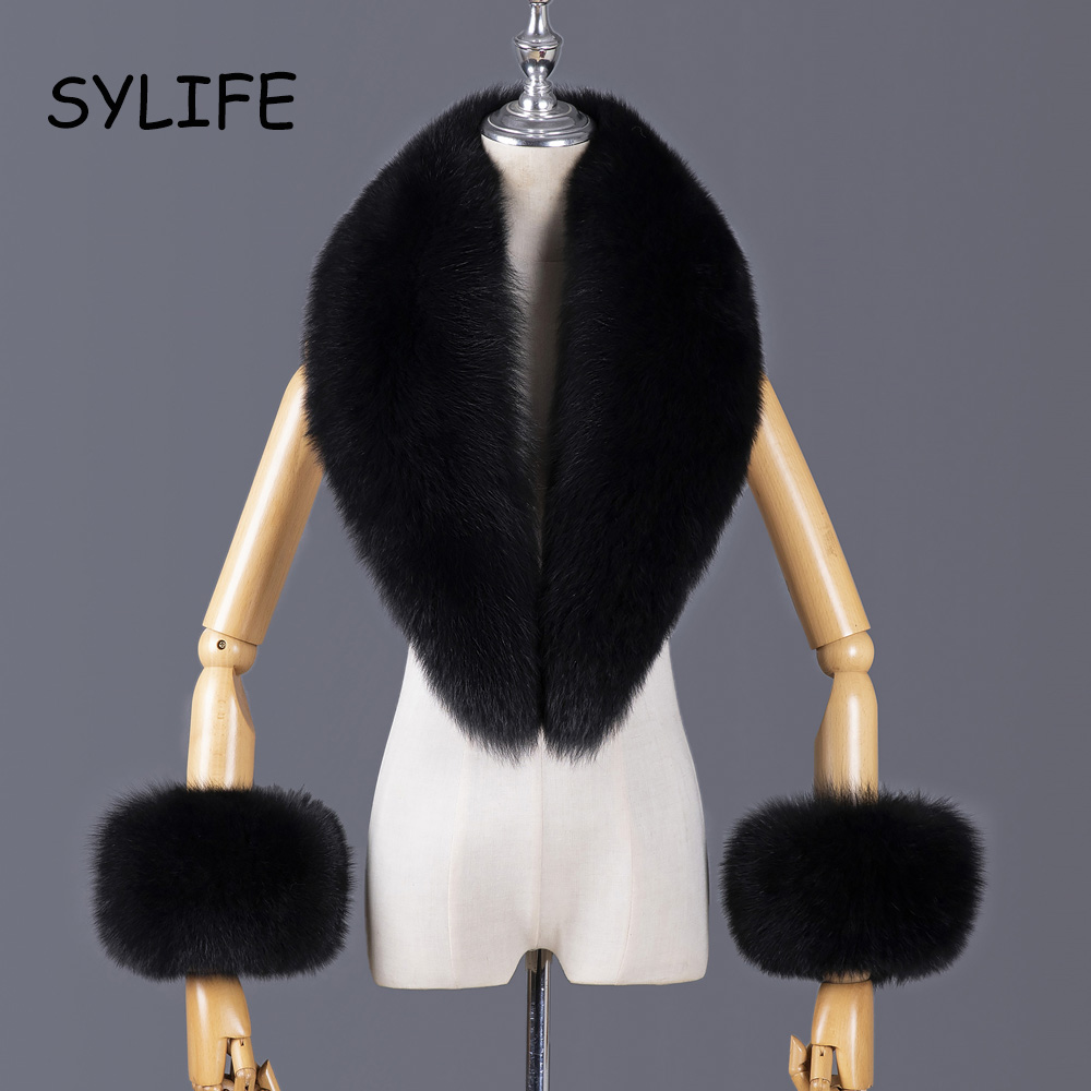 Winter Clothing Online - 2025 Collar de piel de zorro