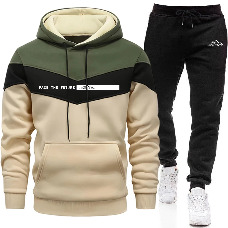 Winter Clothing For Men - Conjunto Deportivo para Hombre, Sudadera con