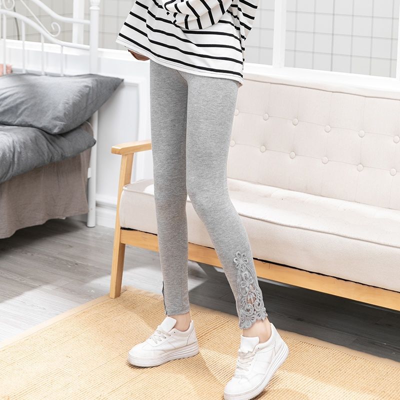 Leggings ajustados de encaje d - Winter Clothing On Sale reseña y precio