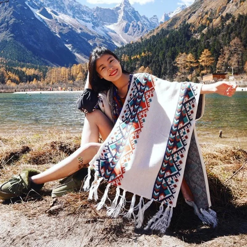 2026 Poncho de punto para muje - Winter Clothing Youtube reseña y precio