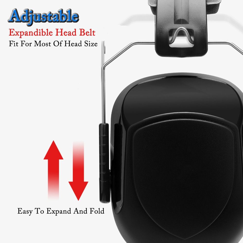 Orejeras de cabeza ajustables  - Ear Muff Foldable reseña y precio