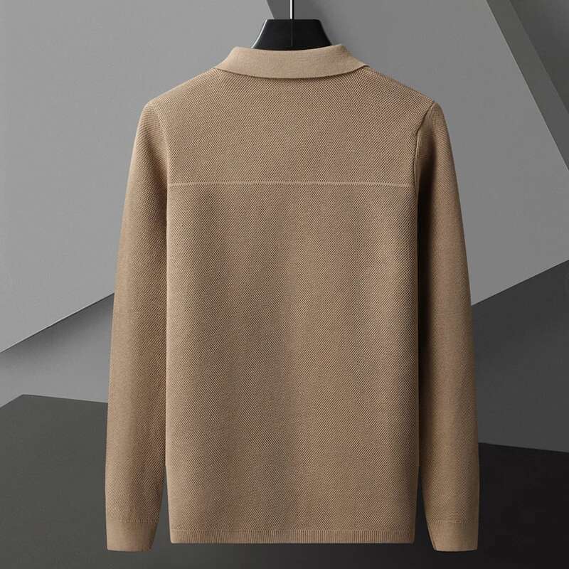 Cárdigan de punto de estilo eu - Winter Clothing Men Style reseña y precio