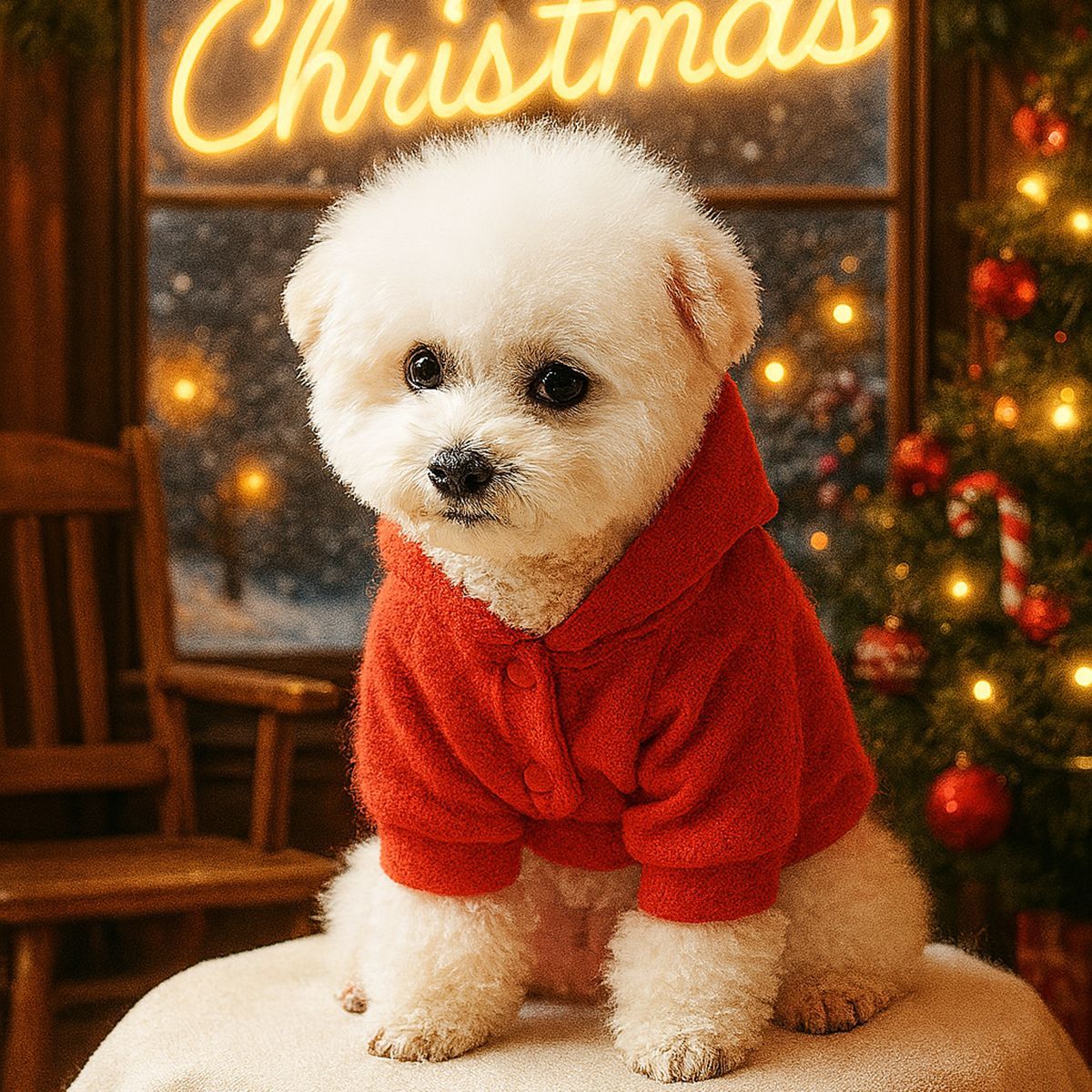 Ropa navideña para perros, rop - Winter Clothing For Dogs reseña y precio