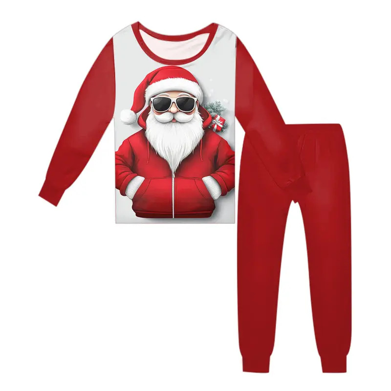 Pijamas navideños rojos de Pap - Winter Clothing Youtube reseña y precio