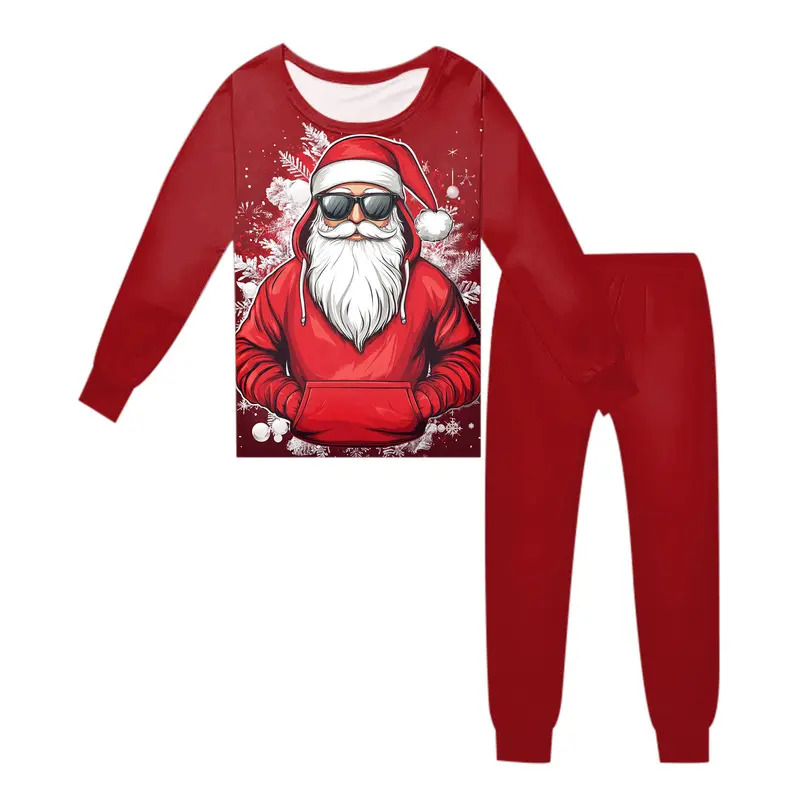 Pijamas navideños rojos de Pap - Winter Clothing Youtube reseña y precio