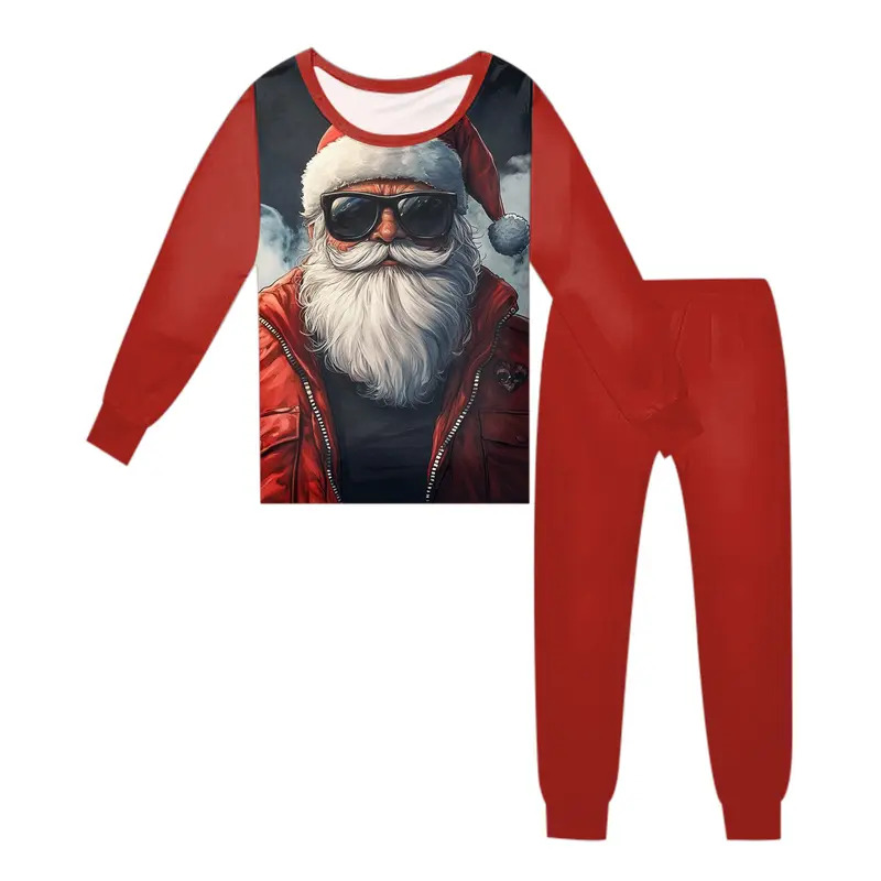 Pijamas navideños rojos de Pap - Winter Clothing Youtube reseña y precio