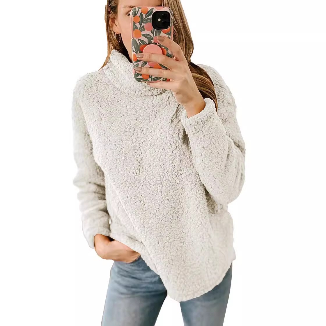 Sudadera de cuello alto extrag - Winter Clothing On Sale Women'S reseña y precio