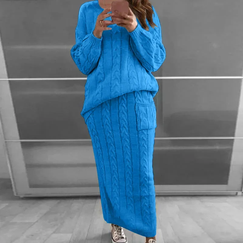 Conjunto de suéter para mujer, - Winter Clothing Online reseña y precio