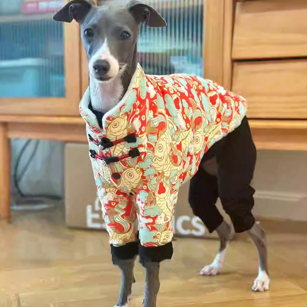 Chaqueta de forro polar con he - Winter Clothing For Dogs reseña y precio