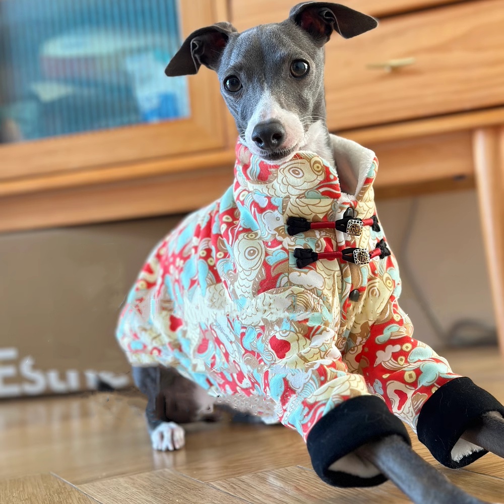 Chaqueta de forro polar con he - Winter Clothing For Dogs reseña y precio