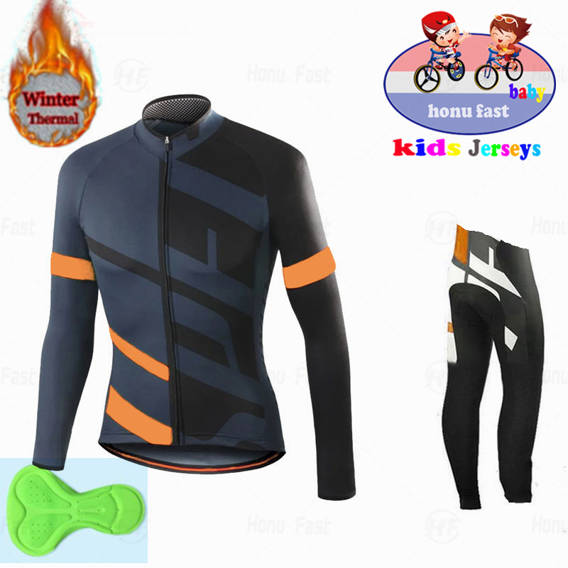 Conjunto de Jersey de Ciclismo - Winter Clothing Kids Sale reseña y precio